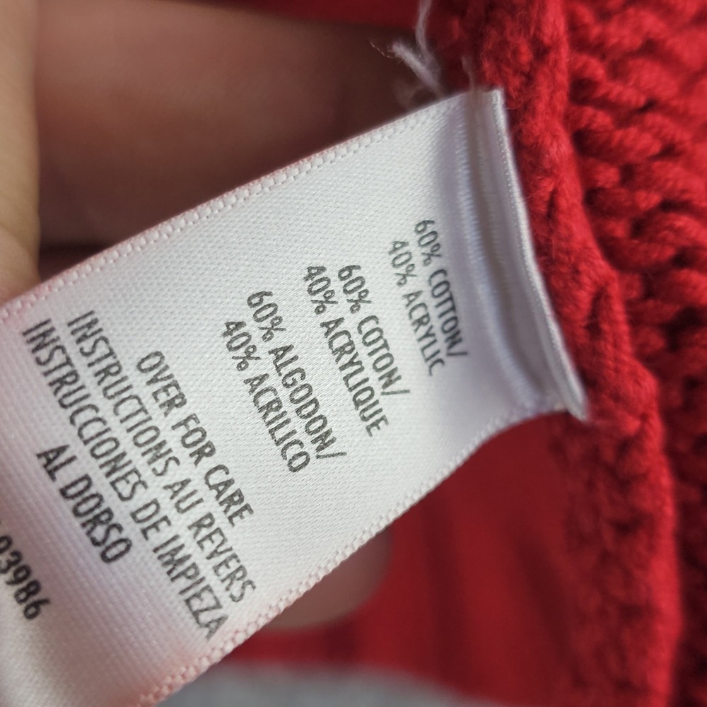 Vtg Casual Corner Nordic Fair Isle Full Zip Cardigan Sz Large Made Australia - Picture 11 of 11